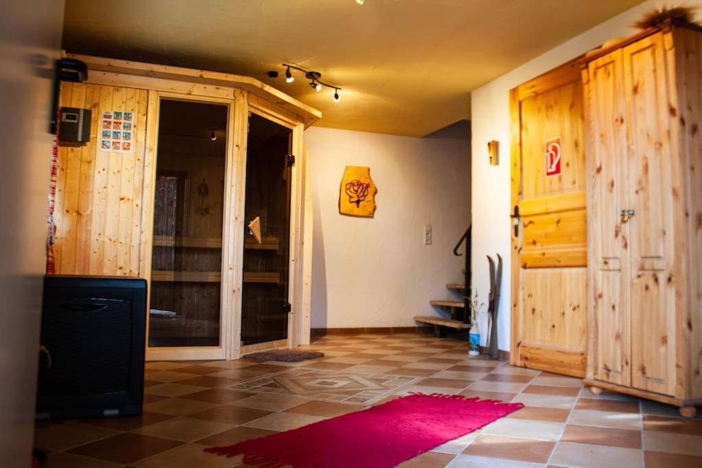 Ferienhaus Sonnenblick Entspannung Mit Sauna Kamin Und Balkon Зоннеберг Экстерьер фото