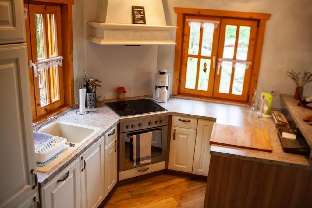 Ferienhaus Sonnenblick Entspannung Mit Sauna Kamin Und Balkon Зоннеберг Экстерьер фото
