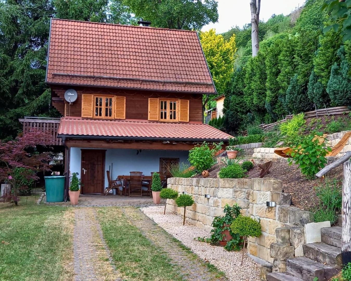 Ferienhaus Sonnenblick Entspannung Mit Sauna Kamin Und Balkon Зоннеберг Экстерьер фото