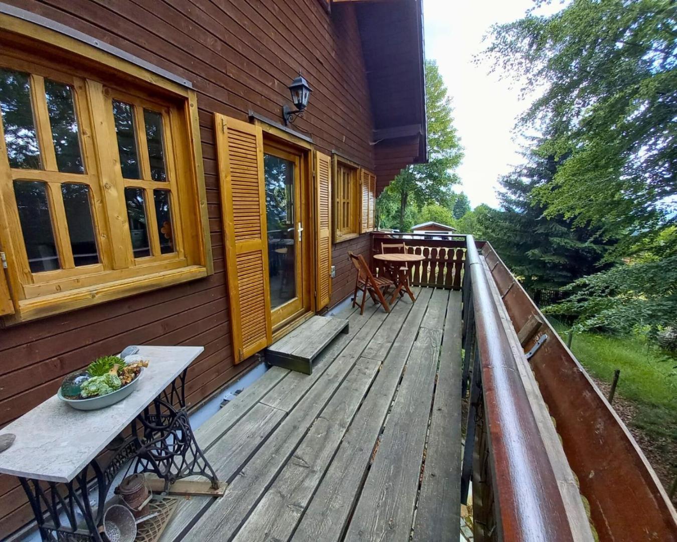 Ferienhaus Sonnenblick Entspannung Mit Sauna Kamin Und Balkon Зоннеберг Экстерьер фото